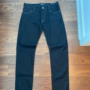 "34 Heritage" Jeans - Cool Tapered Leg - Dark Navy (33x34)